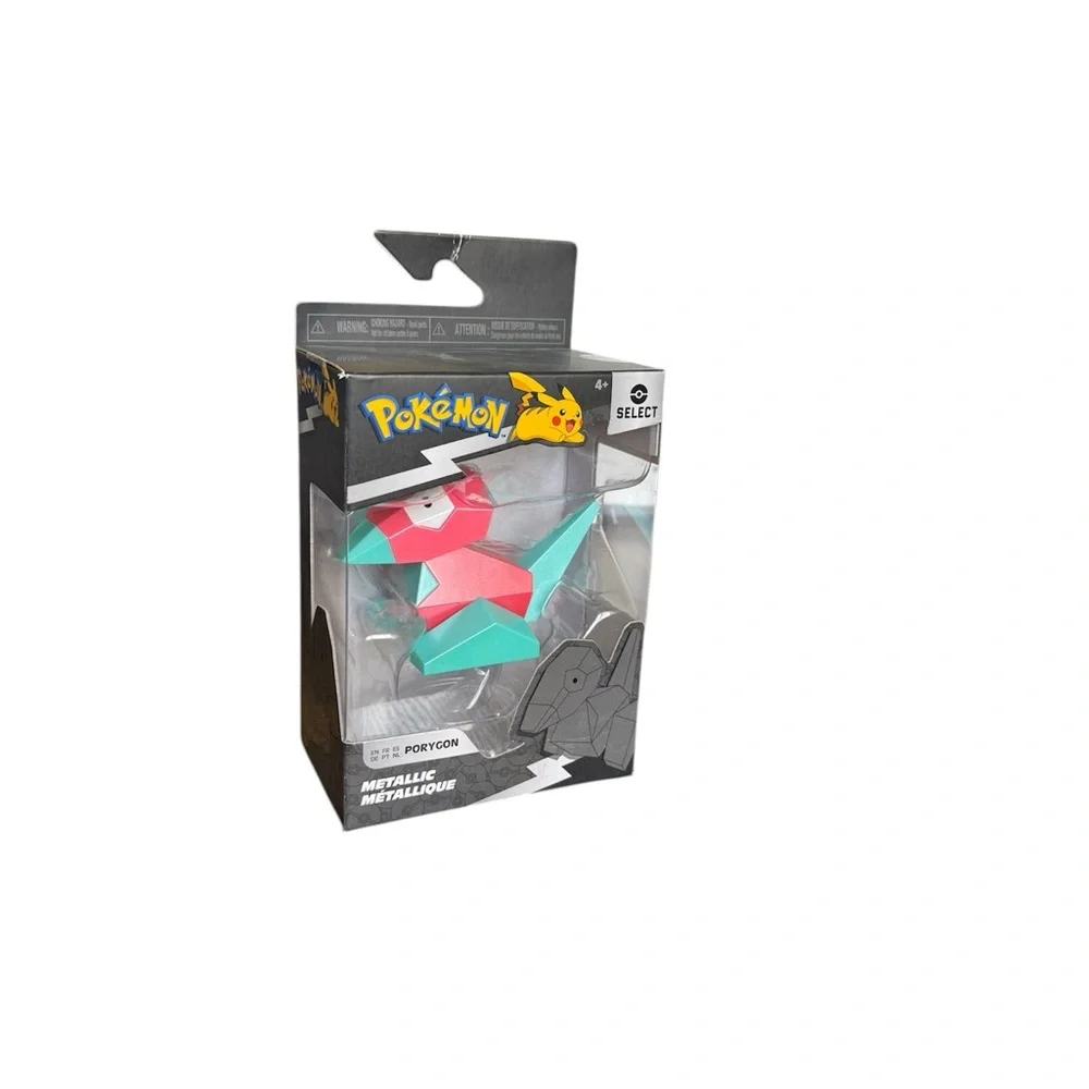 Pokémon Porygon Figure Select Metallic 3” Series 3 New Sealed Collectible